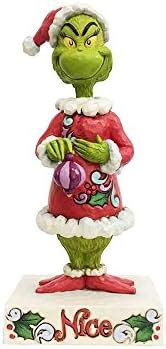 Enesco Dr Seuss The Grinch By Jim Shore Two Sided Naughty And Nice