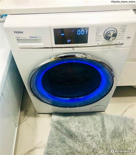 Стиральная машина Haier HWD80-B14686 с сушкой - «Стиралка с сушкой 2 в ...