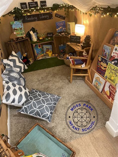 Pin By Vicki Kilcourse On Classroom Ideas In Book Corner Eyfs