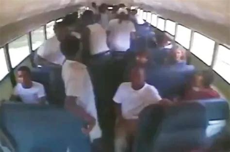 Dramatic Video Of Moment Gunman Opens Fire On School Bus And Shoots 16 Year Old Girl Released