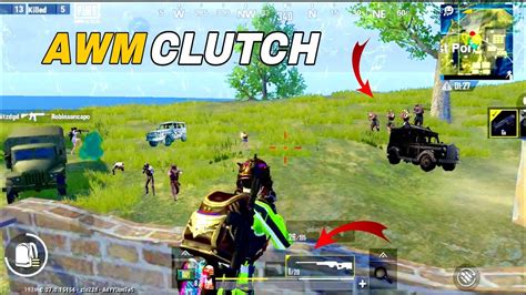 AWM CLUTCH PUBG MOBILE LITE PUBG MOBILE LITE AMEZING AWM CLUTCH BGMI