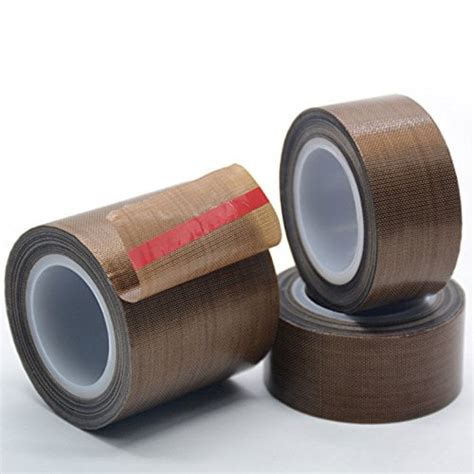 3x10m Ptfe Teflon Tape Nonstick 500℉ High Temp Fiberglass Adhesive Tape