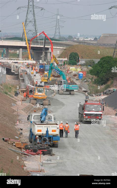 Building The Eurostar High Speed Channel Tunnel Rail Link Phase 2 In