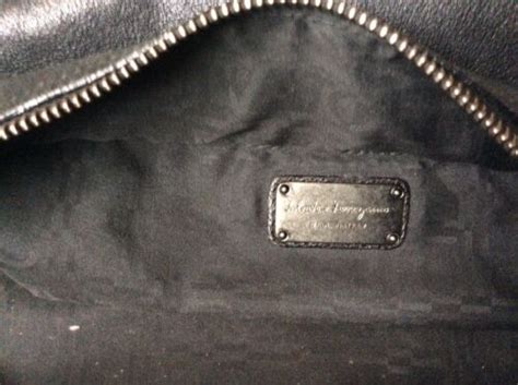 Authentic Salvatore Ferragamo Black Origami Tote Bag Ebay