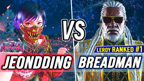 T8 🔥 Jeondding Reina Vs Breadman 1 Ranked Leroy 🔥 Tekken 8 High