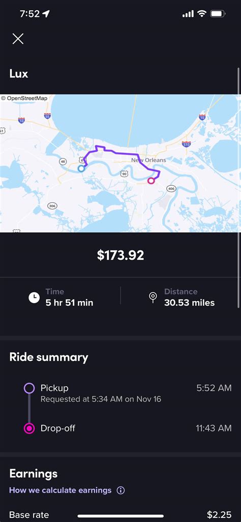 How did this ride pay so much for a regular Lyft luxury ride : r