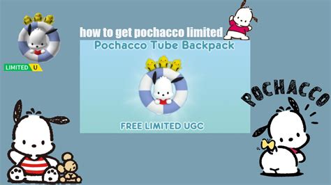 ʚɞ How To Get Pochacco Limited Ugc ʚɞ Youtube