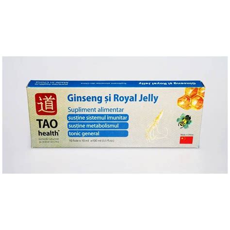 Ginseng Si Royal Jelly Solutie Orala Cutie 10 Fiole X 10 Ml