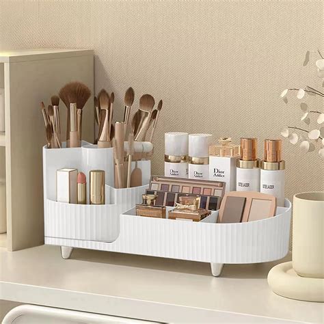 Amazon Besskon Rotating Makeup Organizer Countertop Large