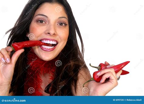 Spicy Latina Lady Stock Photo Image