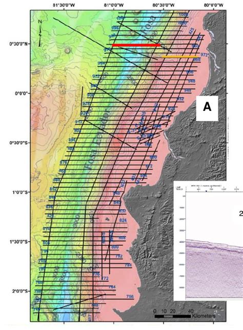 3 A Map Showing The Distribution Of The 2D Seismic Reflection Lines Of