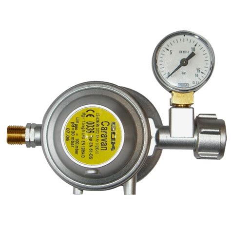 Gok Gasdruckregler En Mbar Kg H Mit Manometer