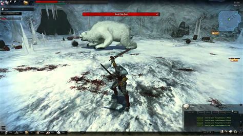 Vindictus Hoarfrost Hollow Dethrone The White Tyrant Giant Polar