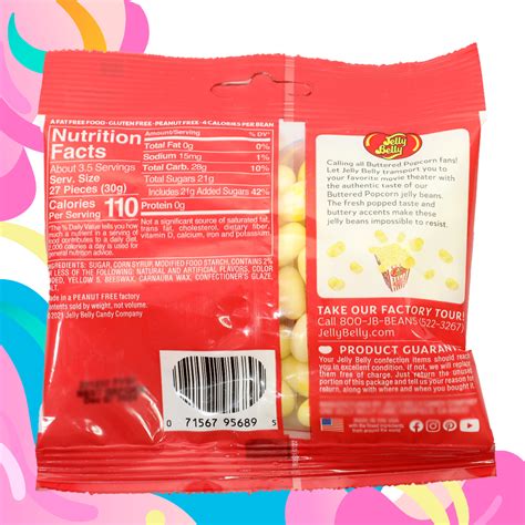 Jelly Belly Palomitas De Maiz Con Mantequilla Oz Jelly Belly