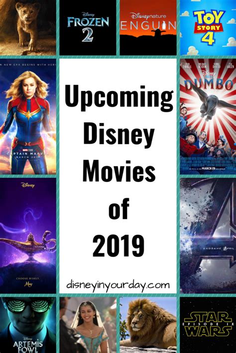 Upcoming Disney Movies - Disney in your Day