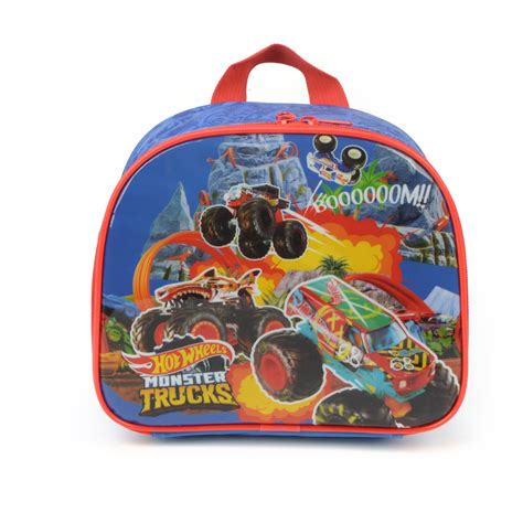 Kit Escolar Mochila Rodinhas Lancheira T Rmica Hot Wheels Lika Bijuterias