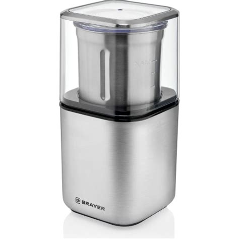 Кофемолка BRAYER 2 ножа для мягких и твердых продуктов, 70 г, 200 Вт ...