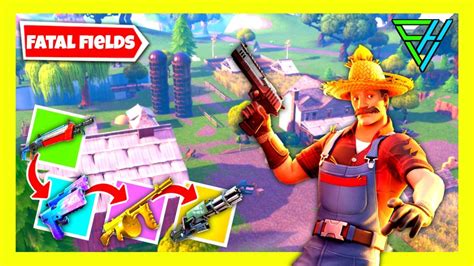 OG FATAL FIELDS GUN GAME FFA Fortnite Creative Map Code Dropnite