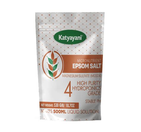 Magnesium Sulfate Epsom Salt Katyayani Organics