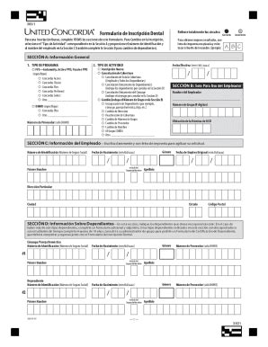 Fillable Online Non State Specific Enrollment Form Spanish United