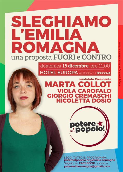 Emilia Romagna Potere Al Popolo Si Presenta Contropiano