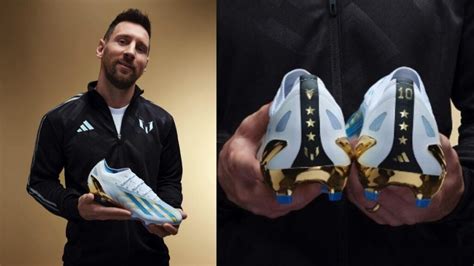 Messi Lanza Sus Tenis Las Estrellas Un Homenaje Al T Tulo De