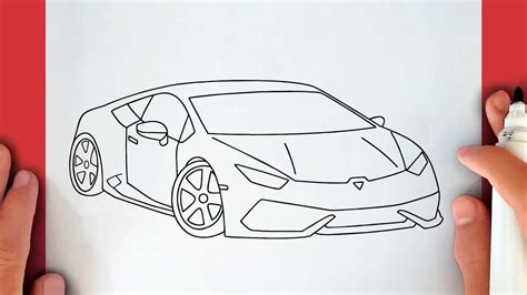 Comment Dessiner Une Voiture Lamborghini