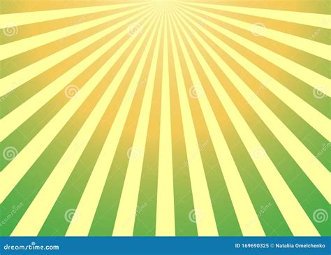 Abstract Yellow Sun Rays Vector Stock Illustration - Illustration of ...