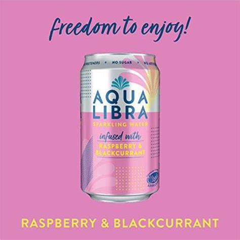 Aqua Libra Raspberry And Blackcurrant Water 24 Pack At Amazon For £12 Hotukdeals