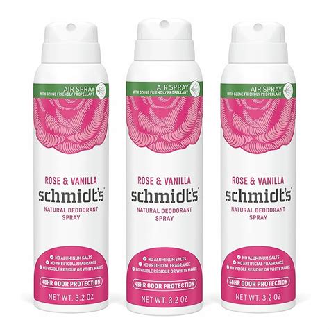 Amazon Schmidt S Natural Deodorant Spray For Women And Men Rose