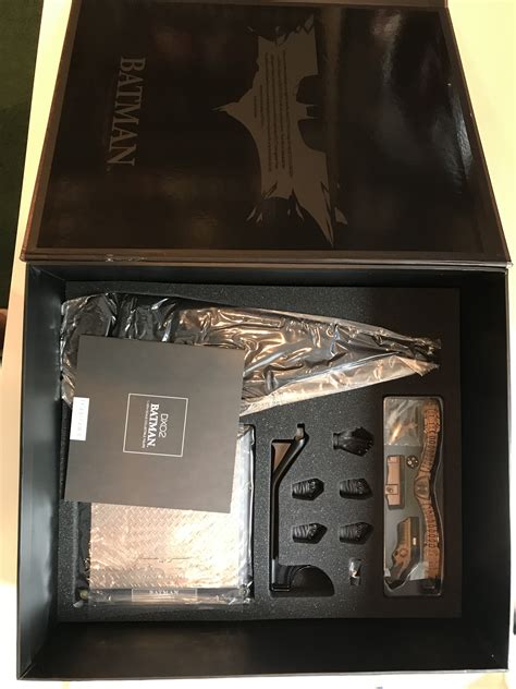 For Sale HOT TOYS DX02 Dark Knight BATMAN Complete 1 6 Figure Set BACKPACK Sonar Head
