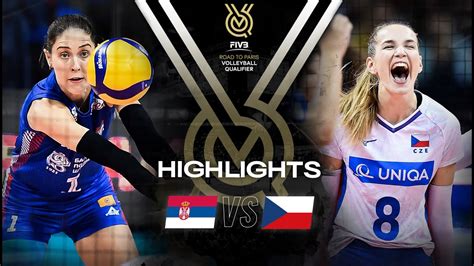 Srb Vs Cze Highlights Women S Oqt Vcp Volleyball