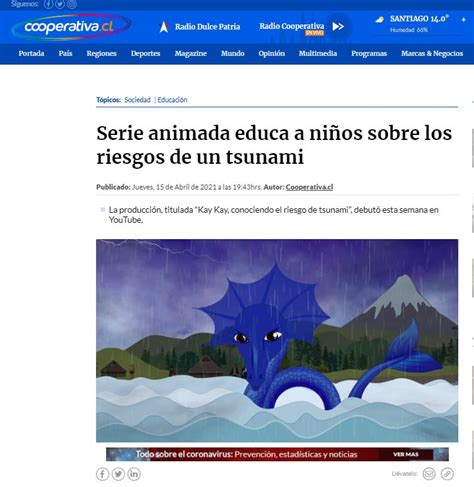 Cooperativa Cl Serie Animada Educa A Ni Os Sobre Los Riesgos De Un