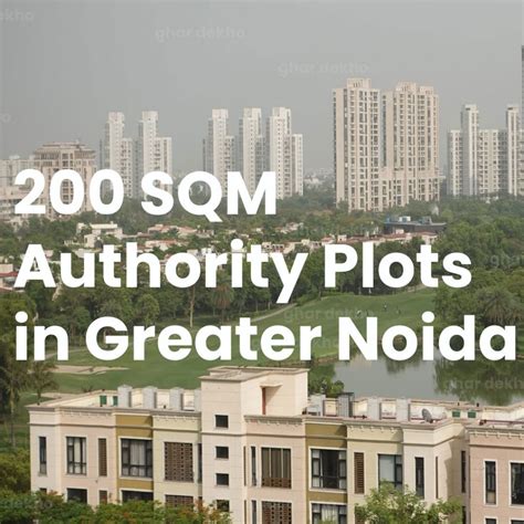 200 Sq Meter Plot In Greater Noida Ghar Dekho 9667758489