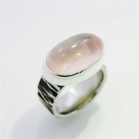 Rose Quartz Ring – SterlingAndSteel