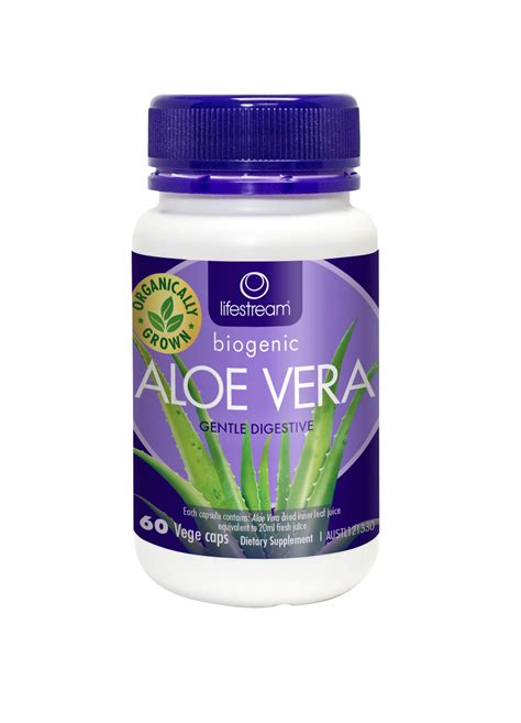 Buy Lifestream Biogenic Aloe Vera 60 Capsules