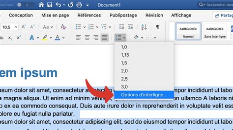 Comment Changer Lespace Entre Les Lignes Sur Word