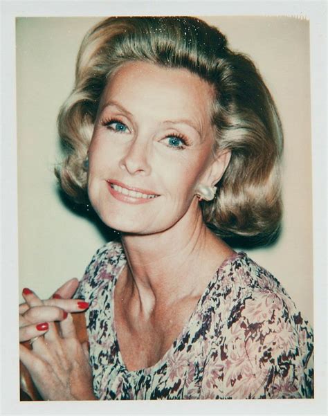 Dina Merrill Wearing Dress By Givenchy Polaroid Photo Tak Flickr