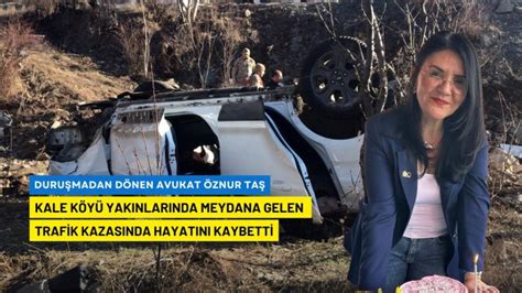 Davadan dönen avukat trafik kazasında hayatını kaybetti videosu