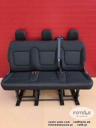 Seat Triple Bench Renault Trafic Opel Vauxhall Vivaro NV300 Talento