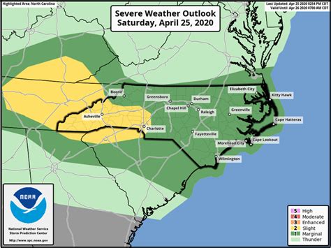 Piedmont Triad Weather Risk For Severe Storms Saturday Night