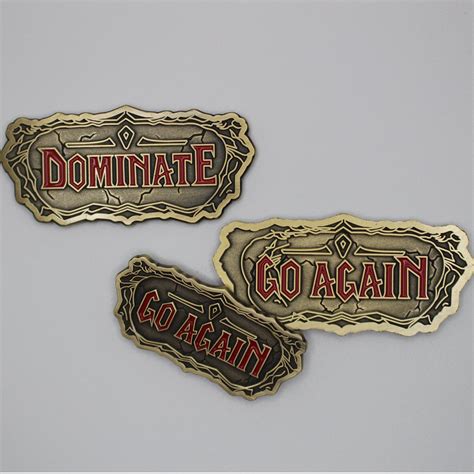 Condition Metal Tokens: Dominate | Go Again, Overpower | Wager, Intimi