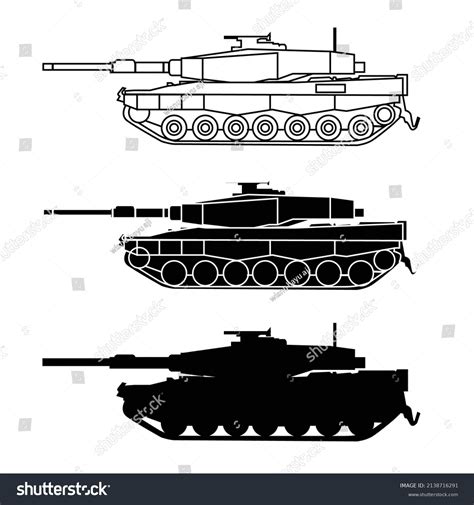 Leopard 2 Military: Over 37 Royalty-Free Licensable Stock Vectors ...