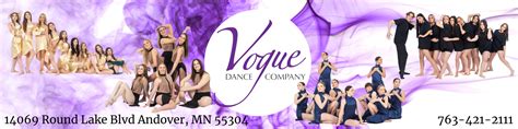 Vogue Dance Company Vogue Apparel