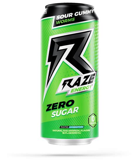 Raze Energy Sour Gummy Worms 15 Off With Link Energy Drinks Drinks Energy