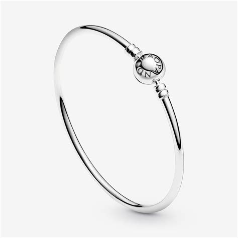 Sterling Silver Bangle Bracelet | Sterling silver | Pandora US