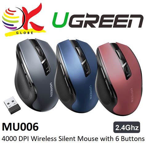 Ugreen Mu G Mode Wireless Mouse With Dpi Buttons Level