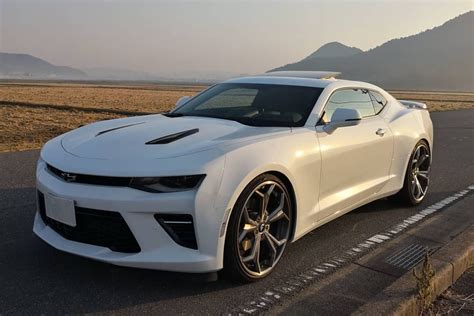 Chevrolet Camaro Ss Th Gen White Forgiato F Wheel Wheel Front