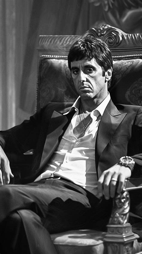 Film Poster Scarface Al Pacino Poster Zwart Wit Poster X