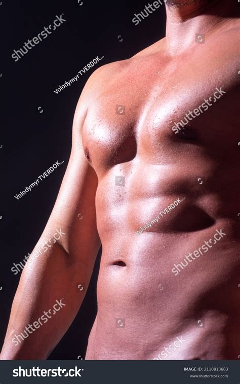 Nude Man Torso Cropped Body Sexy Stock Photo 2118813683 Shutterstock